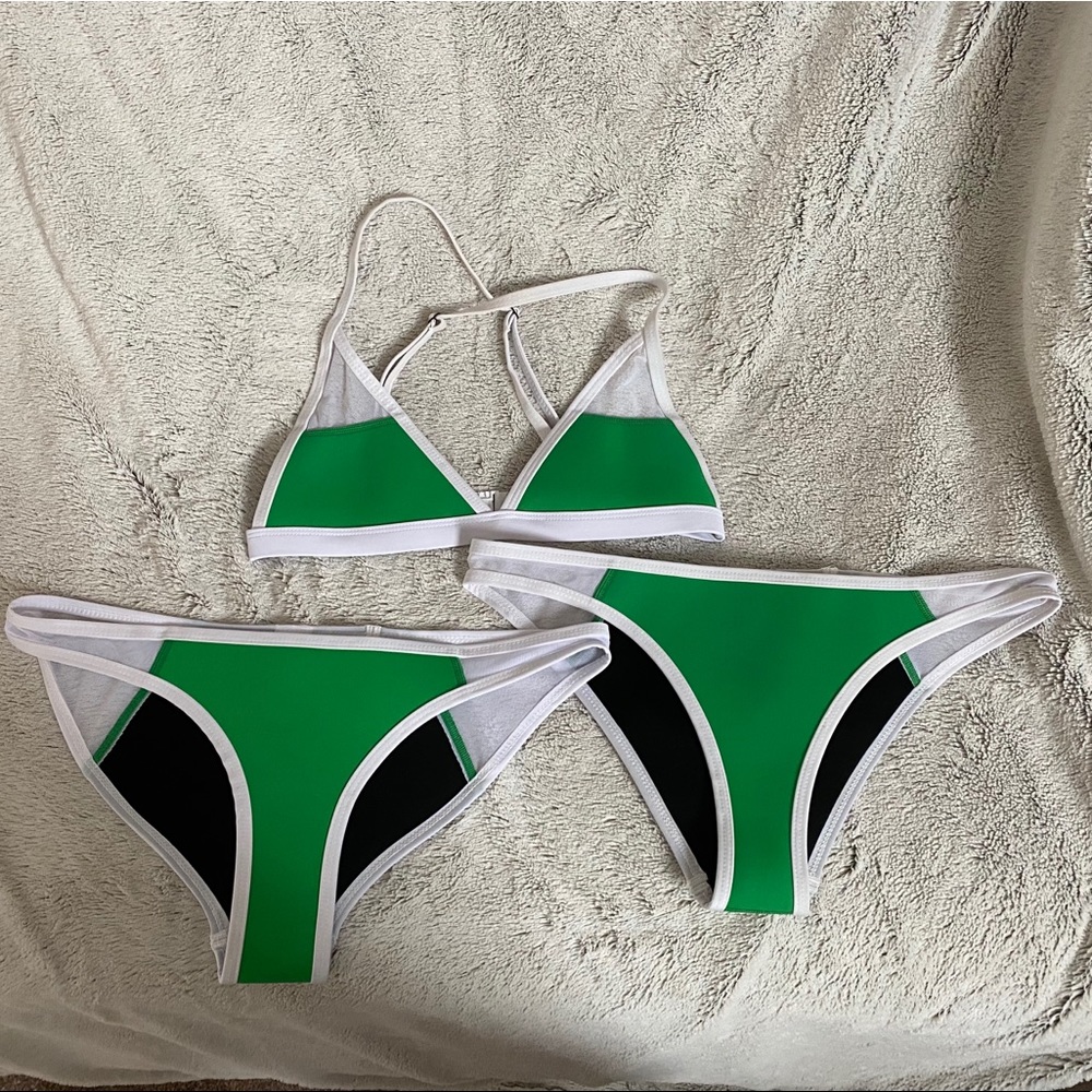 Green mesh Hoaka set